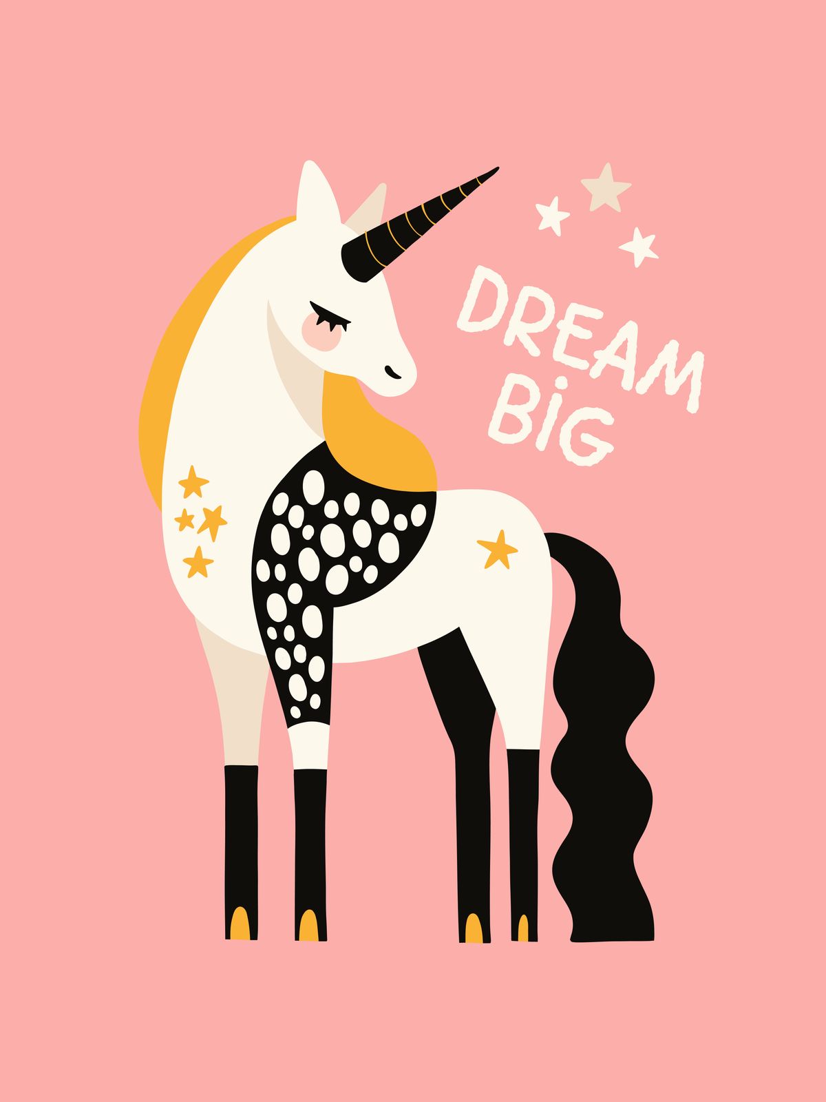 Poster - Dream Big Unicorn