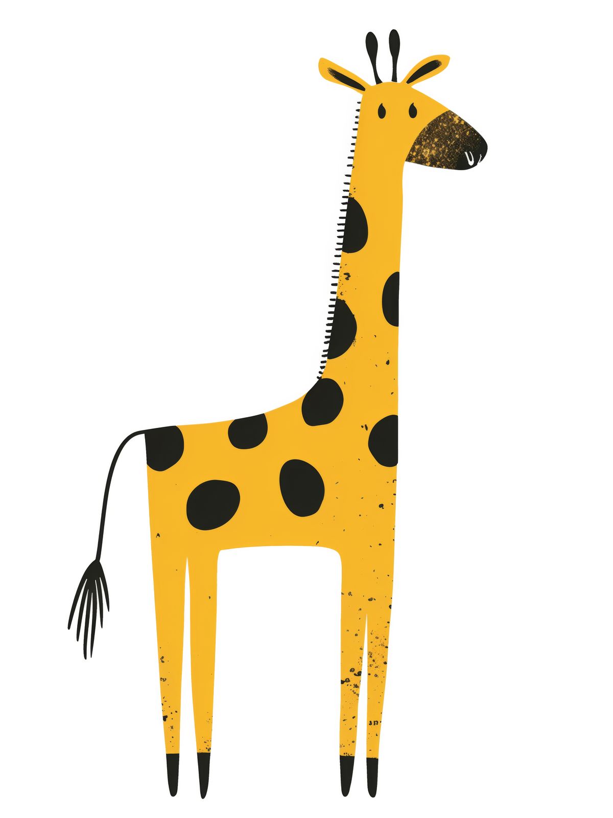 Poster - Giraffe Illustration