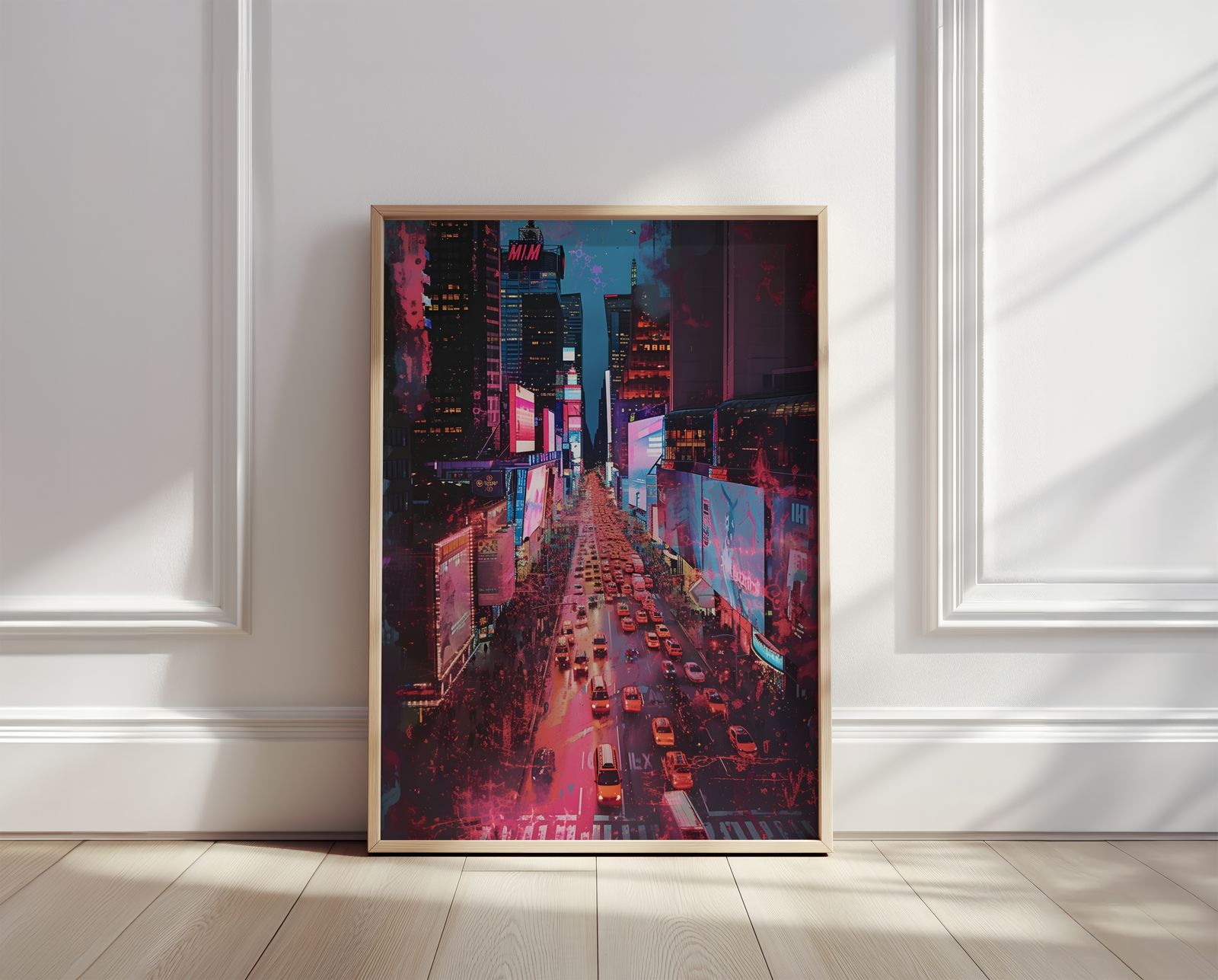 Poster - Times Square Night Scene