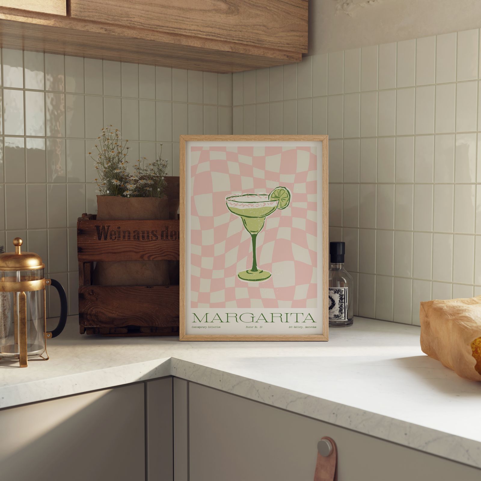 Poster - Margarita Cocktail Art