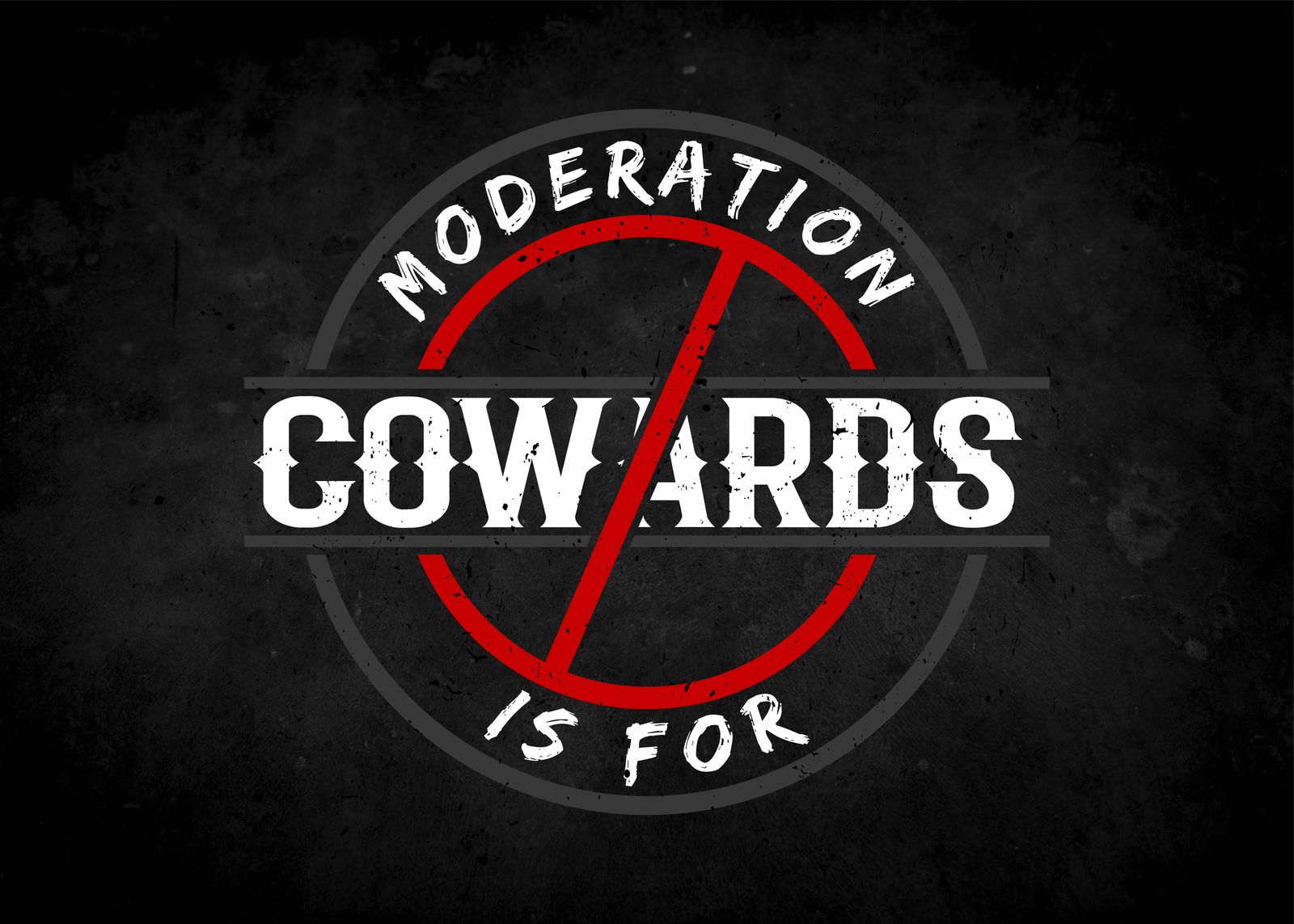 Poster - Moderation Is for Cowards