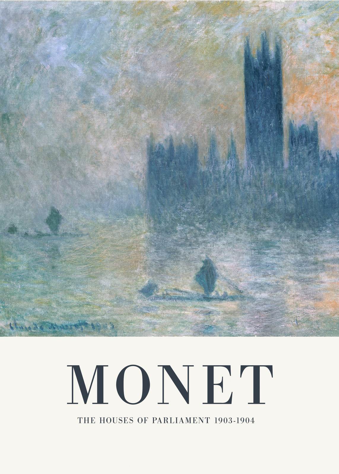Poster - The Houses of Parliament