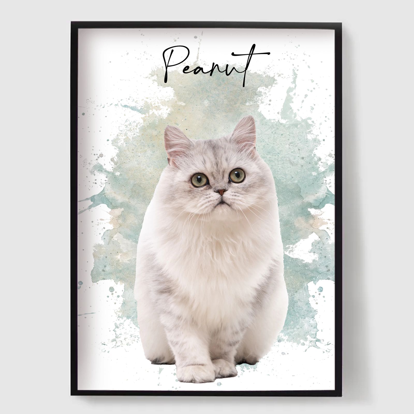 Personalised Poster - Custom Photo Dog or Cat
