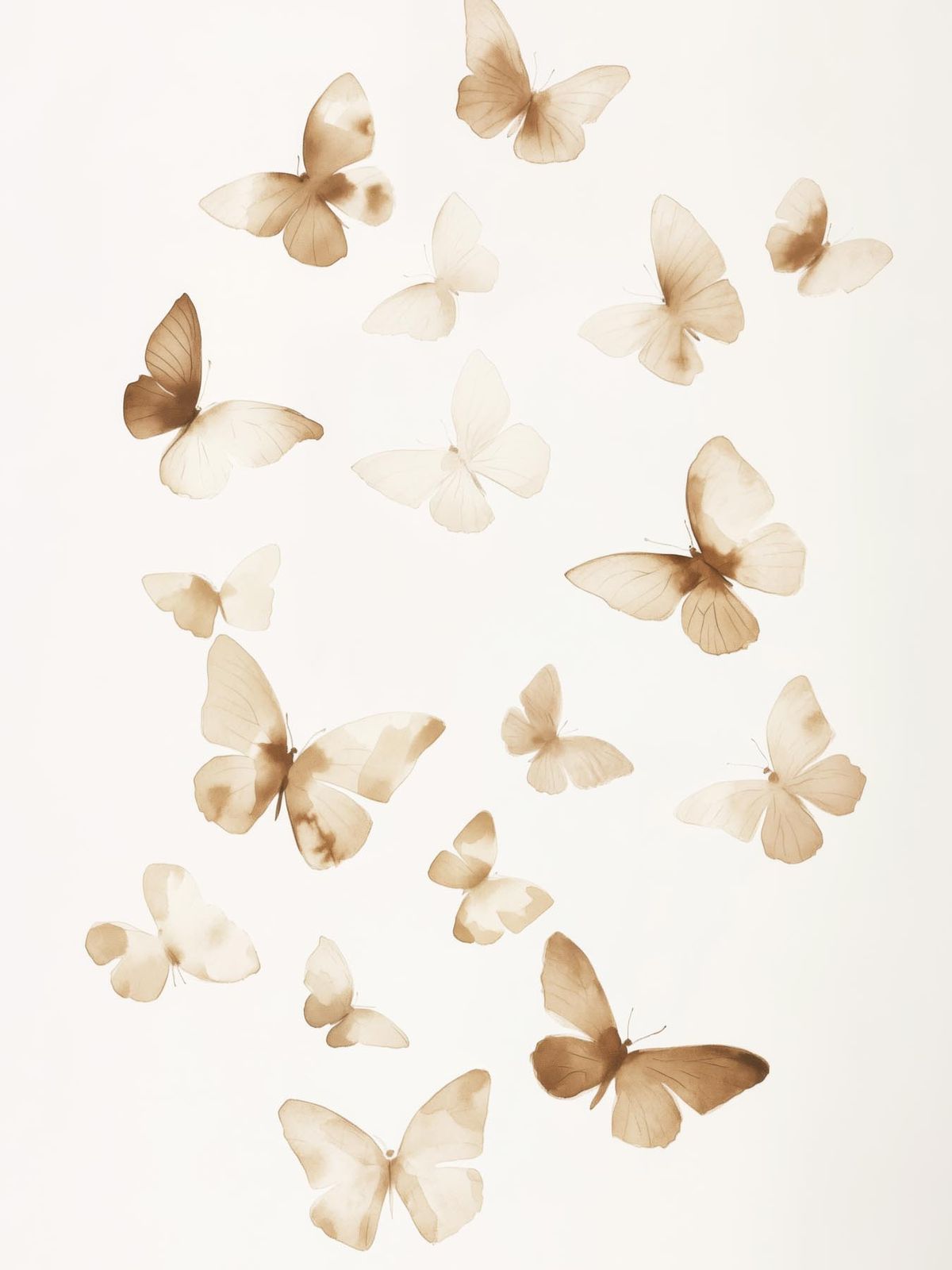 Poster - Elegant Butterflies