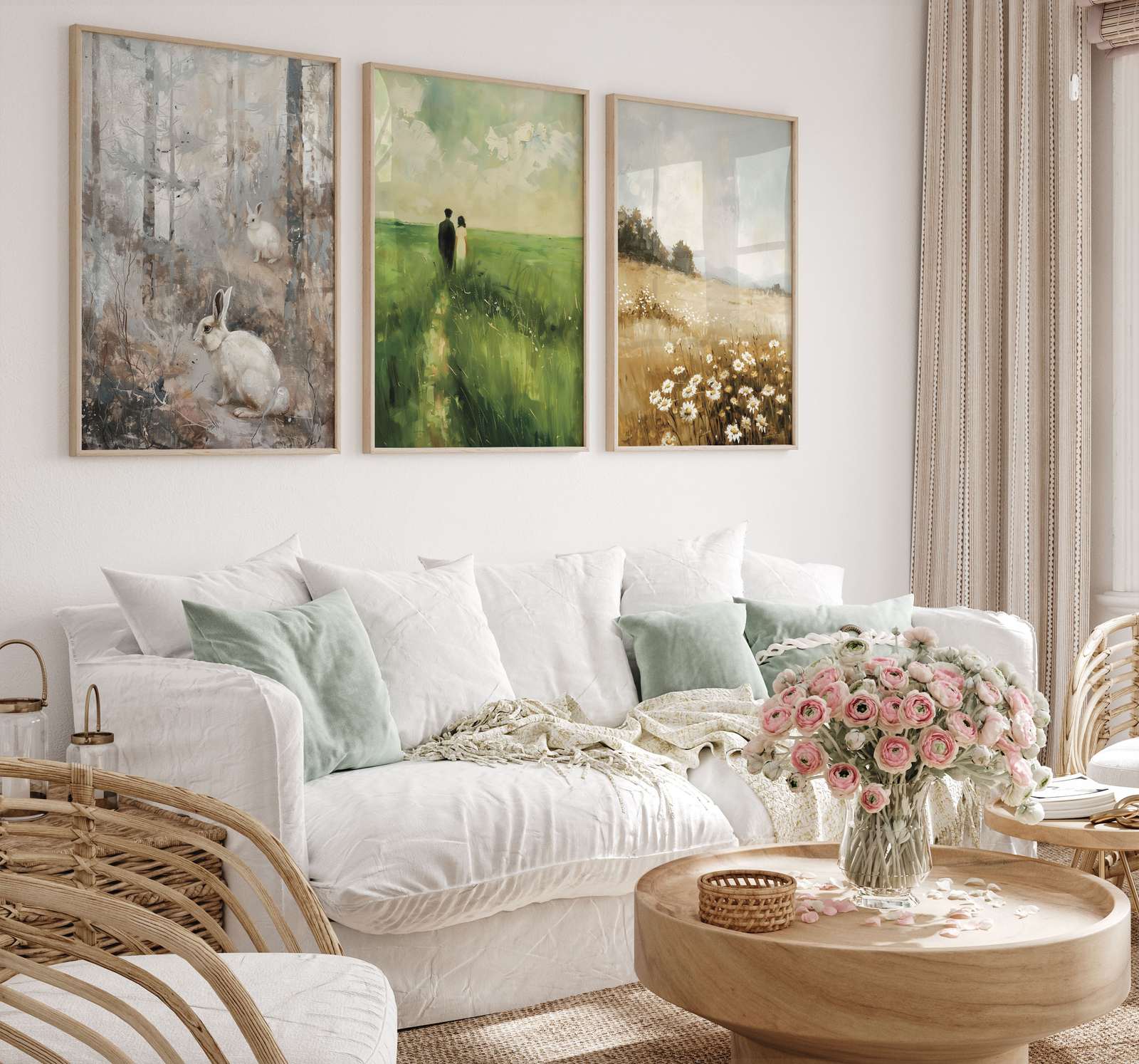 Poster - Nature Scenes / Set of 3