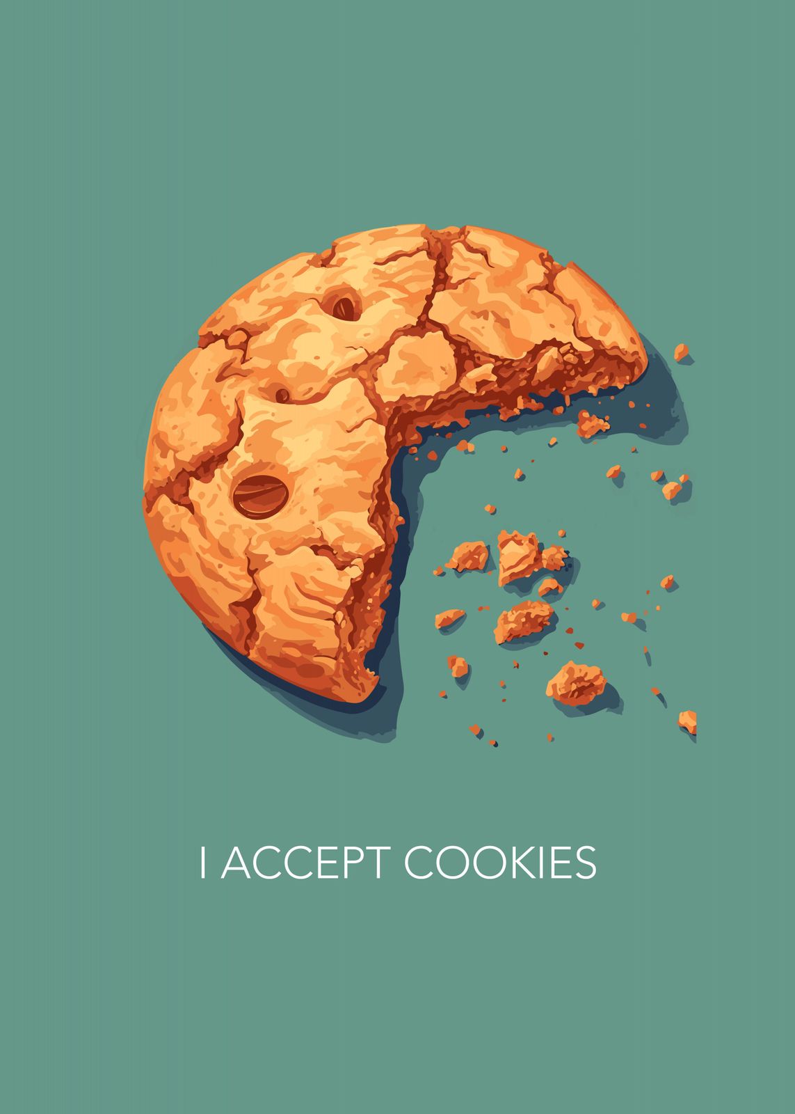 Poster - I Accept Cookies