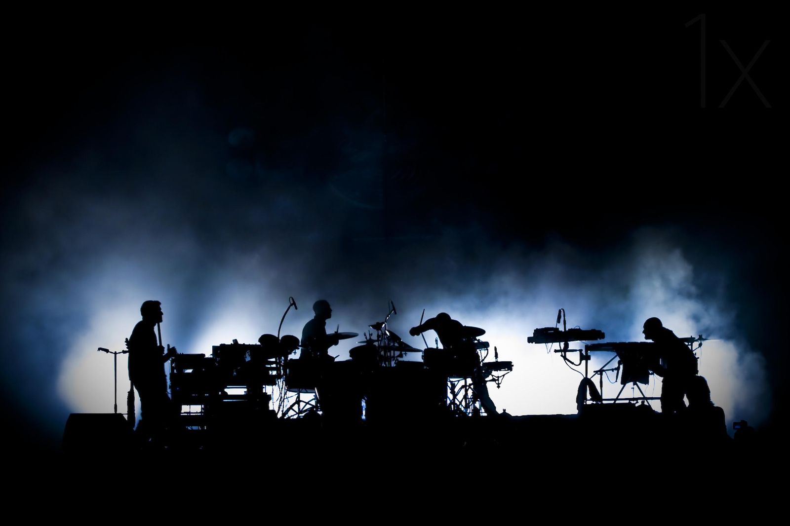 Poster - Silhouette Band Performance