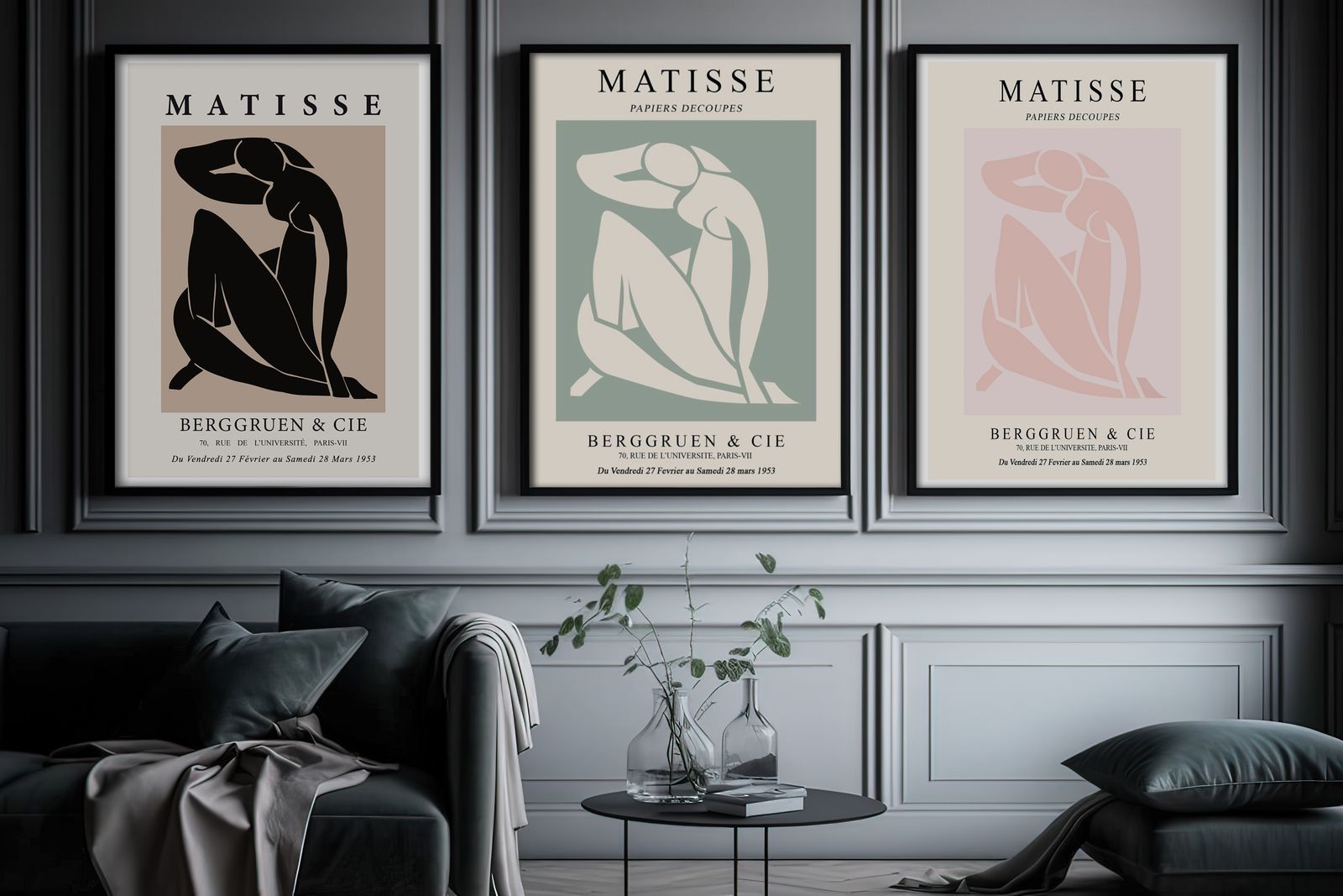 Poster - Matisse Cutouts / Set of 3