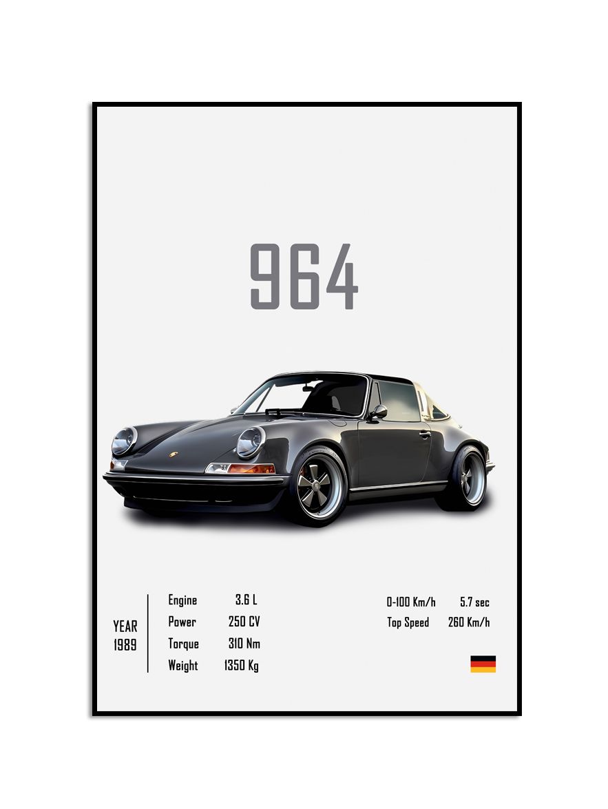 Poster - Classic Car 964