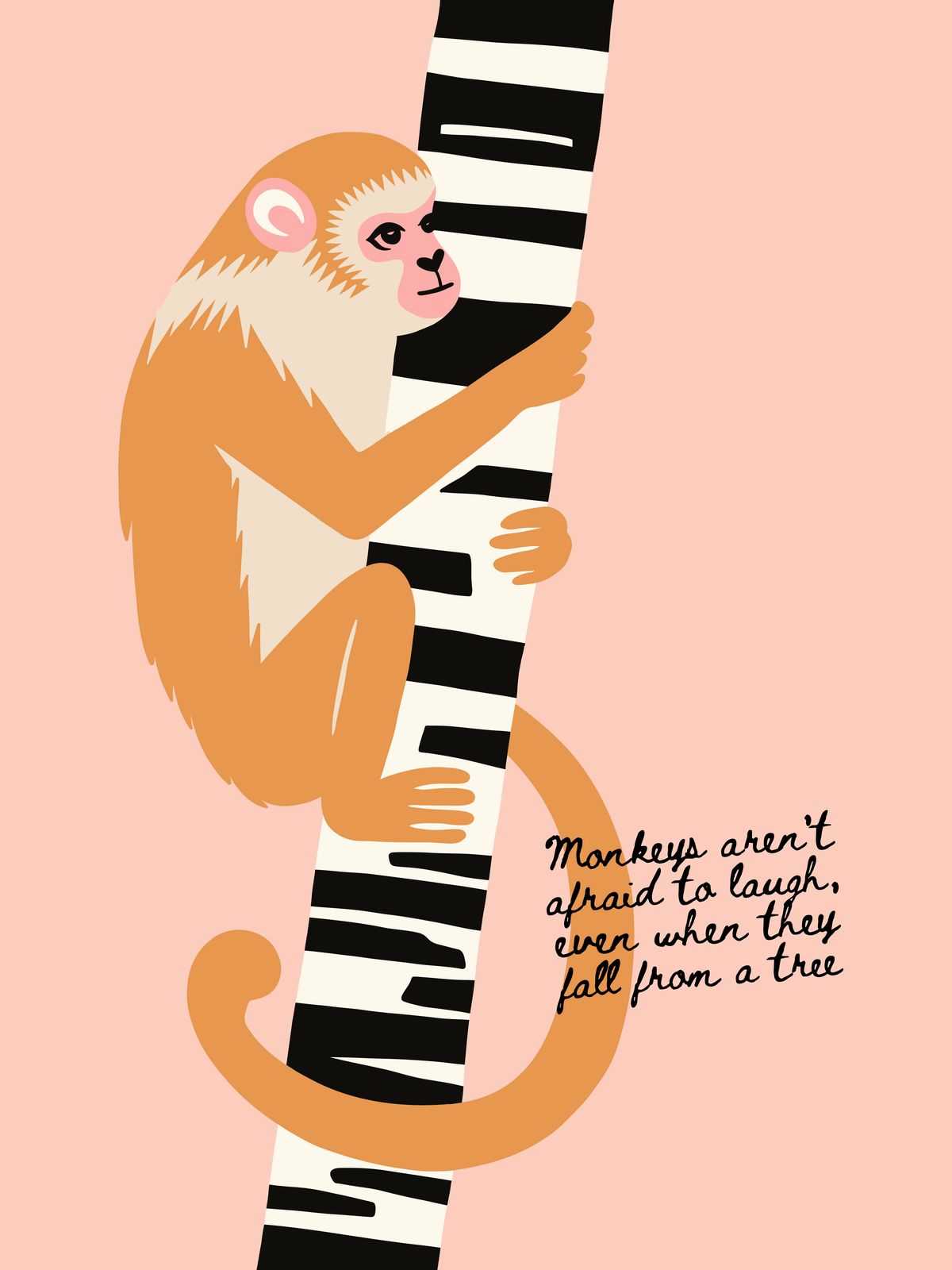 Poster - Monkey Art