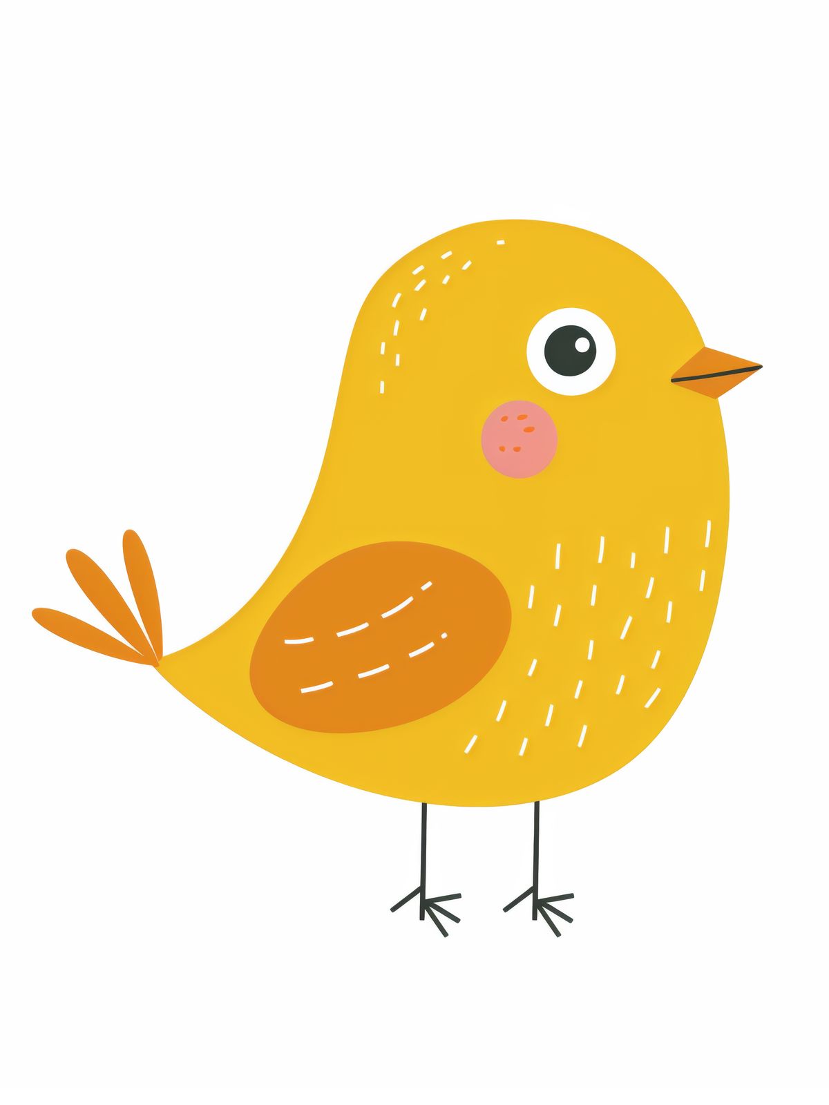 Poster - Yellow Bird