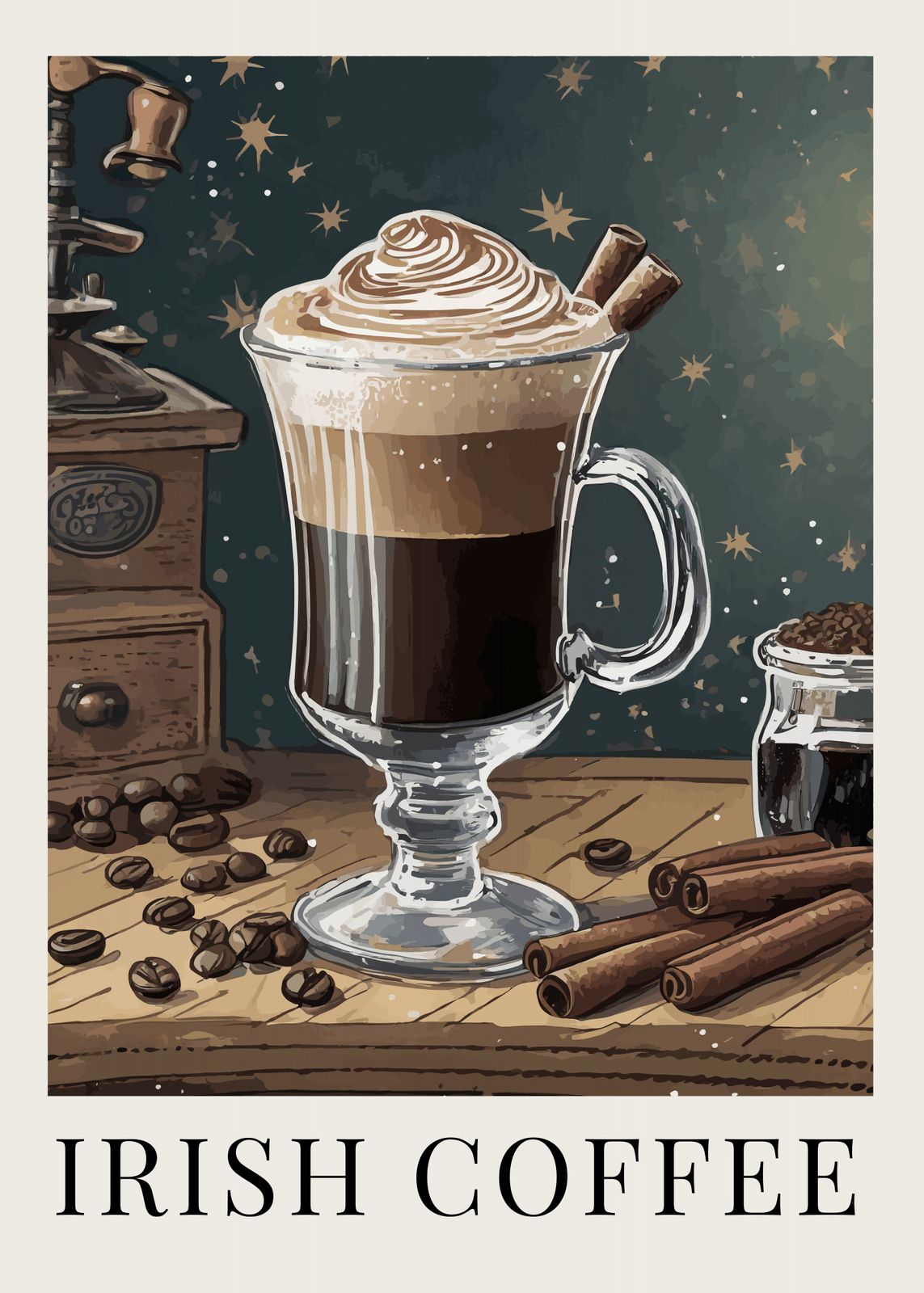 Poster - Irish Coffee