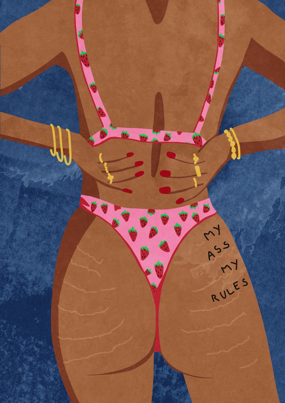 Poster - Abstract Body Art