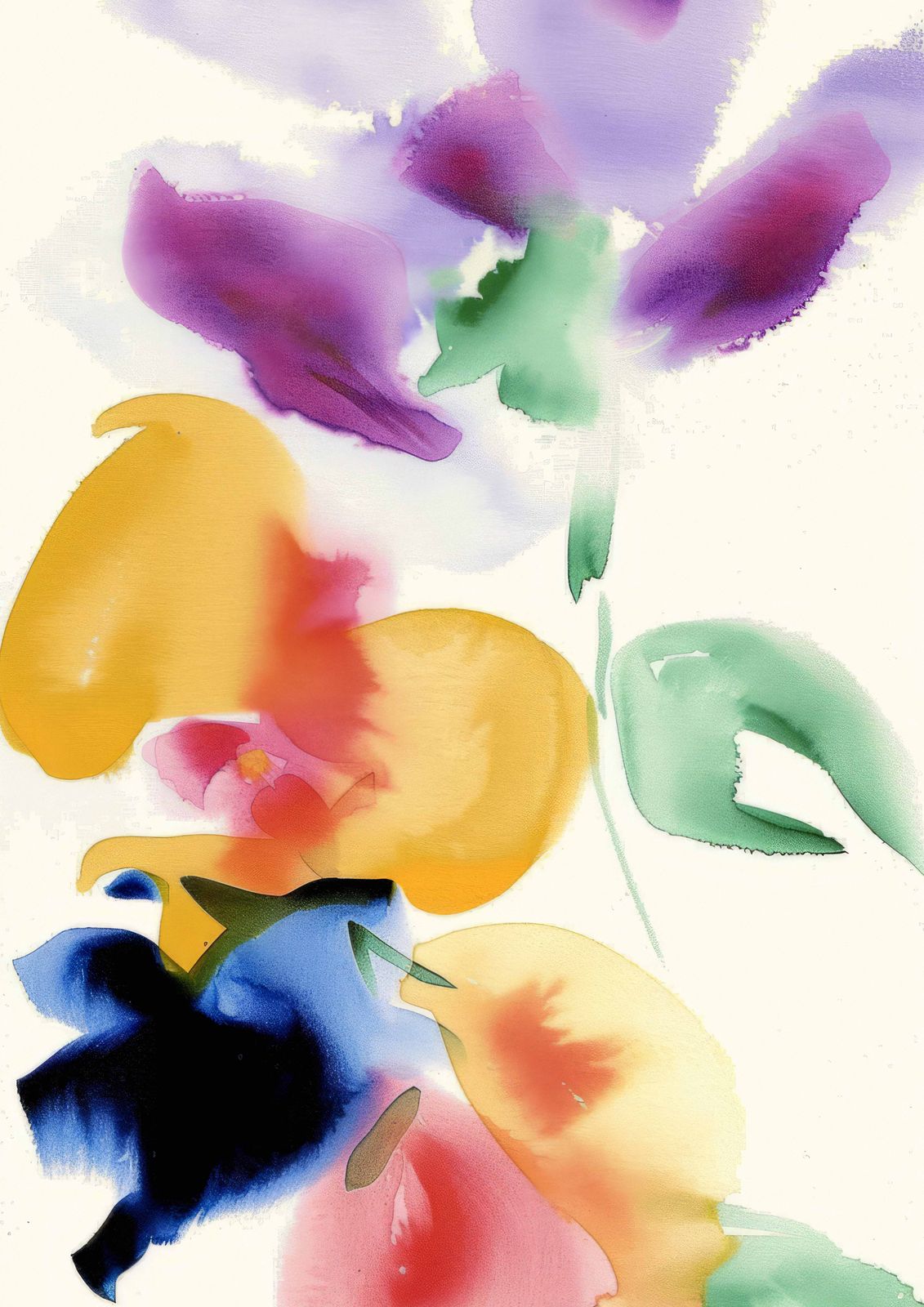 Poster - Vibrant Floral Art