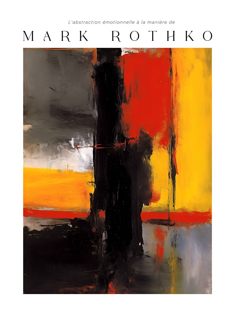 Poster - Mark Rothko Painting