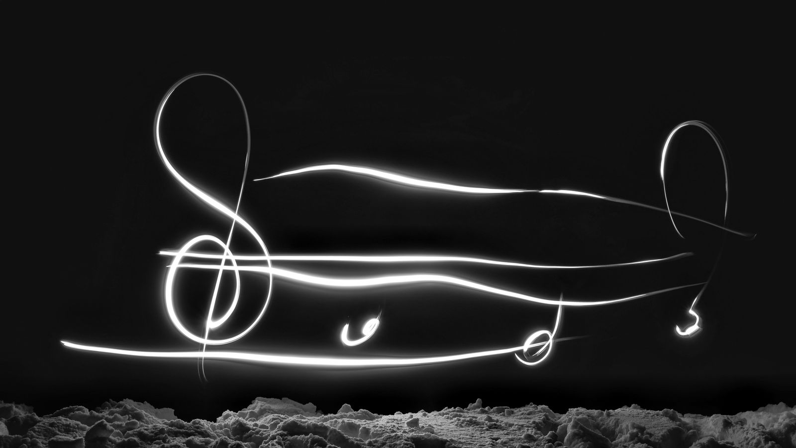 Poster - Musical Notes Art