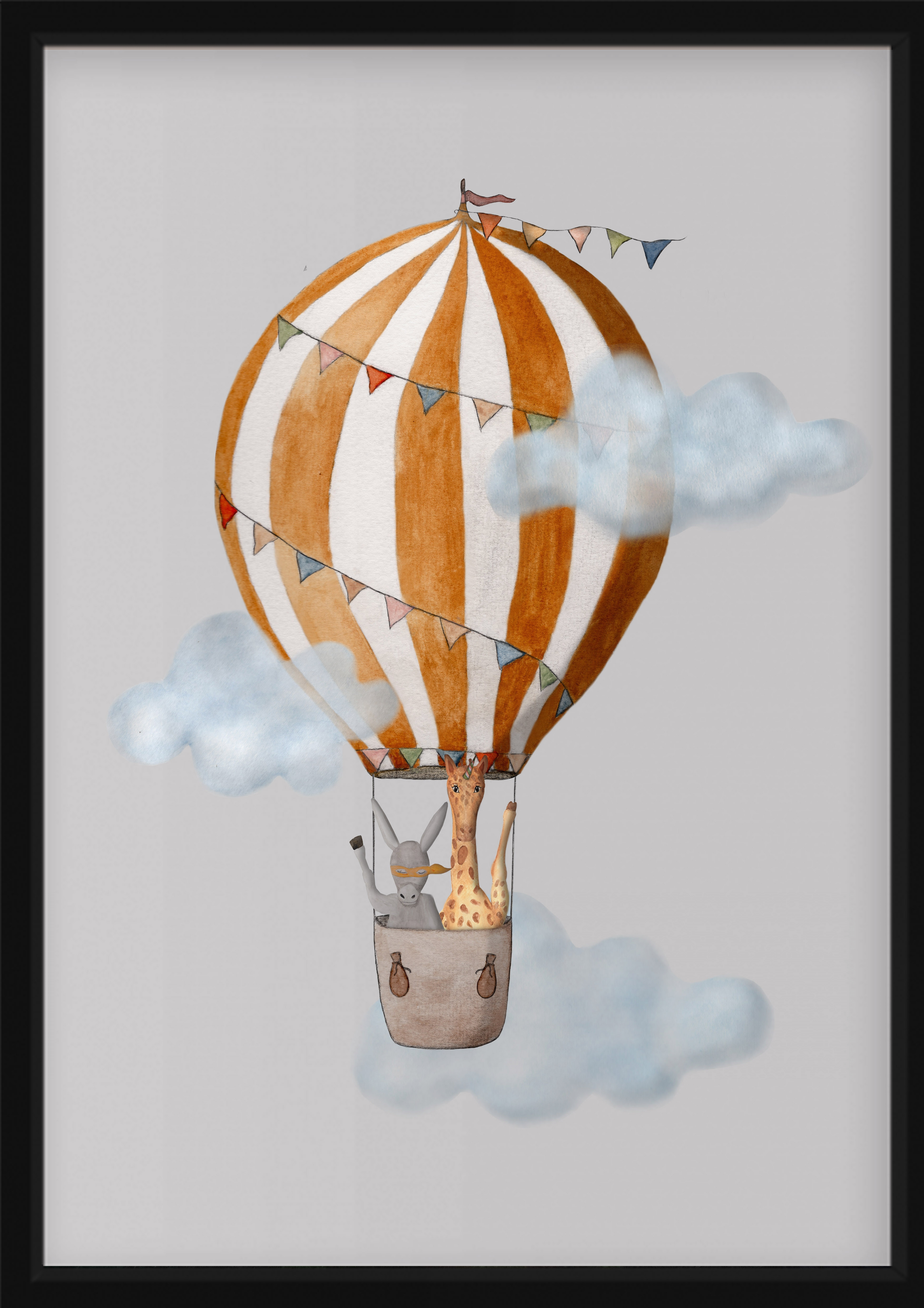 Poster - Hot Air Balloon Ride