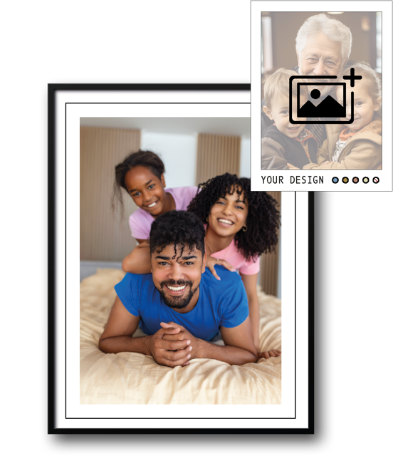 Custom Poster - Personal Photo / Frame Border