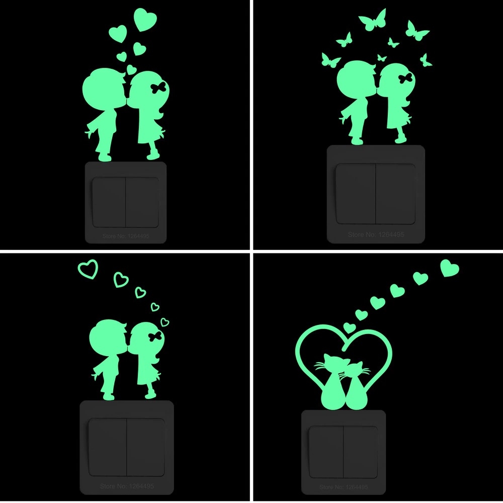 Switch Sticker - Romantic Love / Glow in the Dark