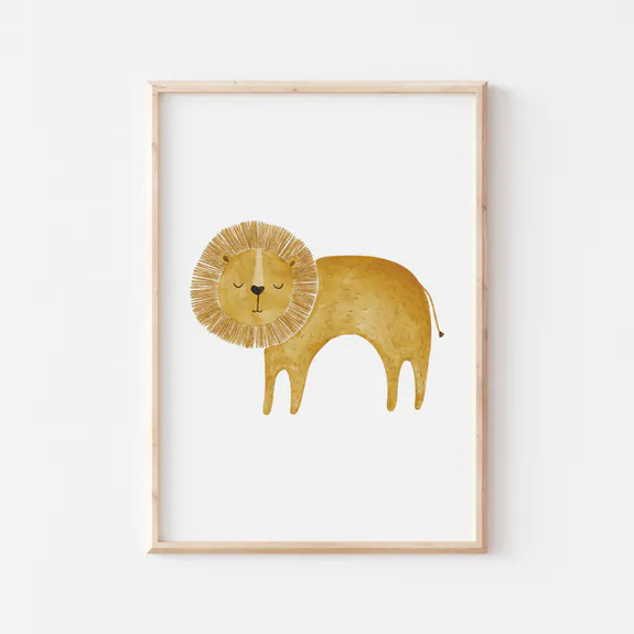 Safari Poster / Lion
