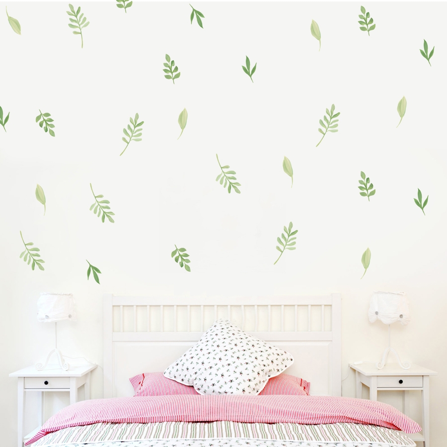 Wallsticker -  Green Leaf