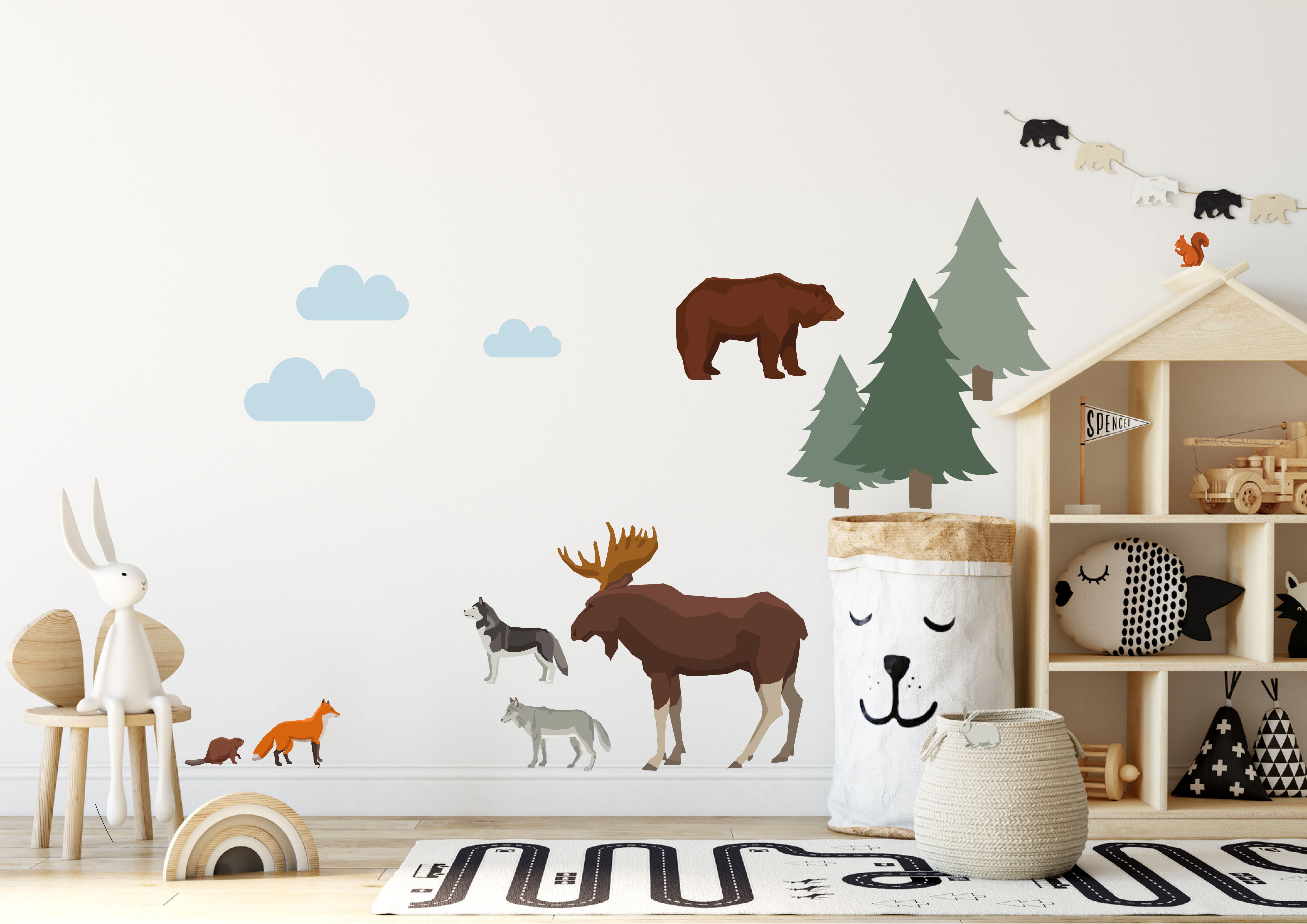 Wallsticker - Forest Set