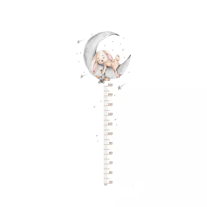 Wallsticker - Height Measure / Sleeping Bunny