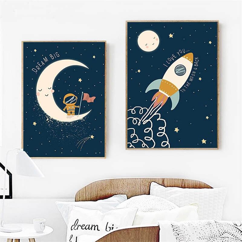 Poster - Space / Set of 2