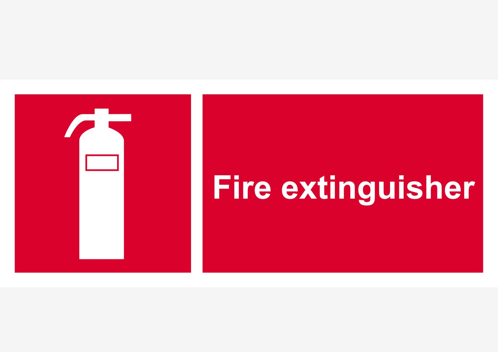 Sticker - Fire Extinguisher