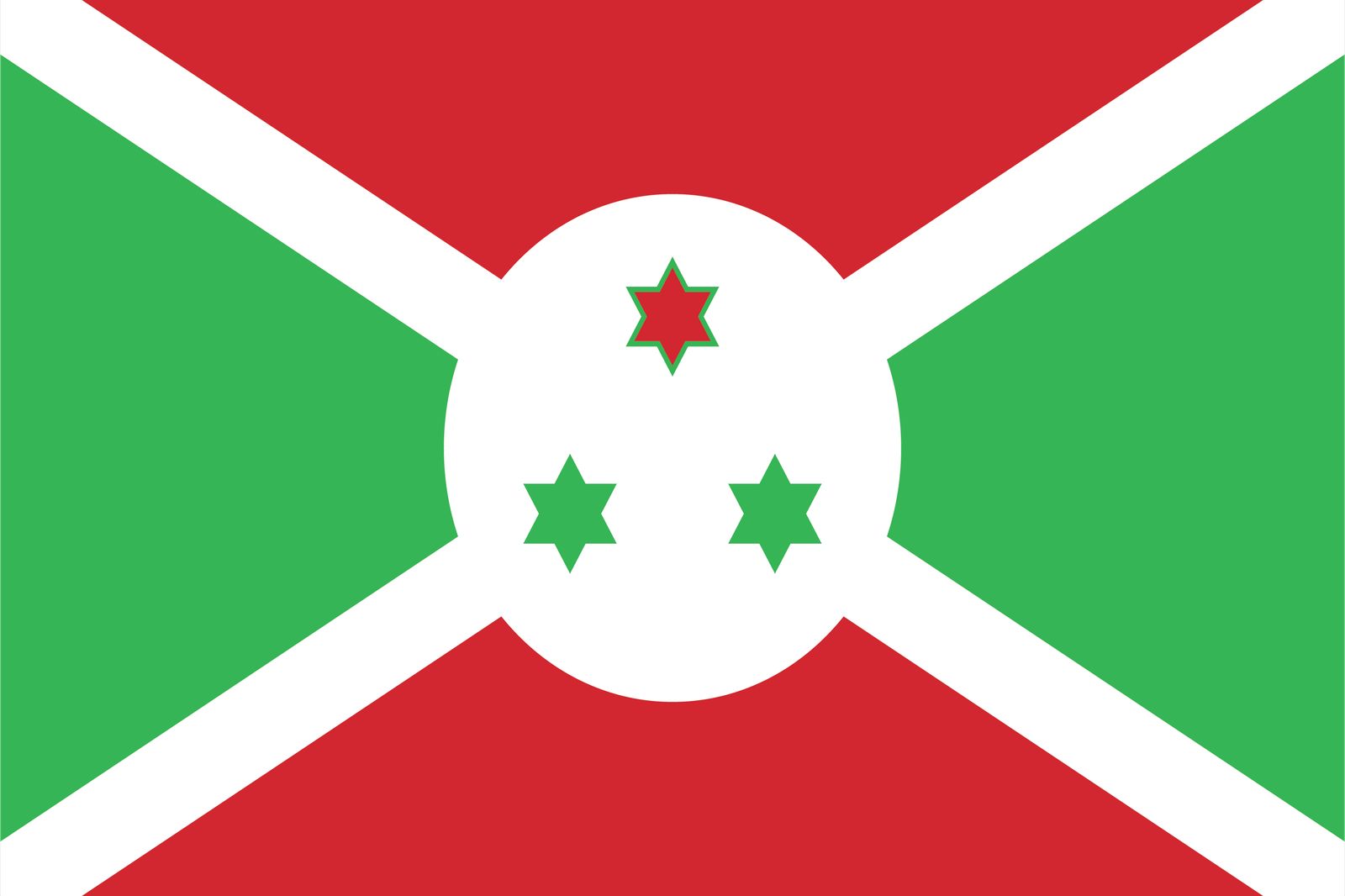 Burundi Flag - Sticker
