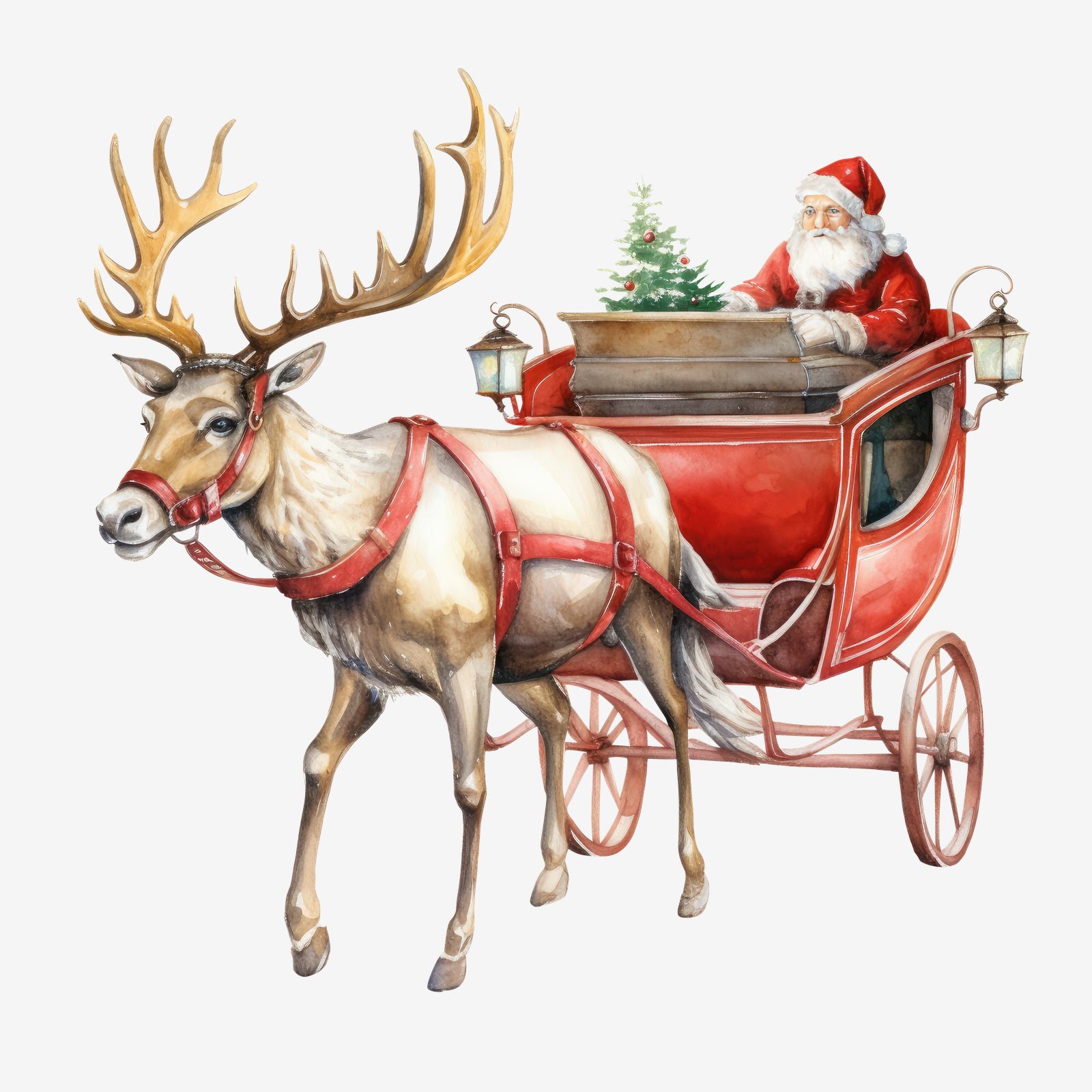 Christmas Santa Sticker