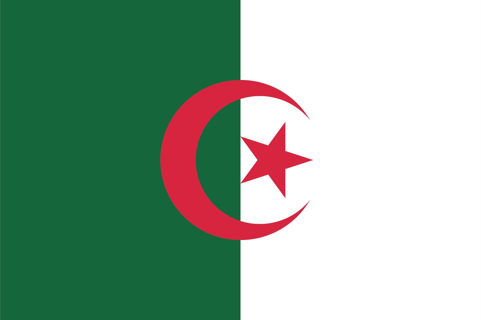 Algeria Flag - Sticker