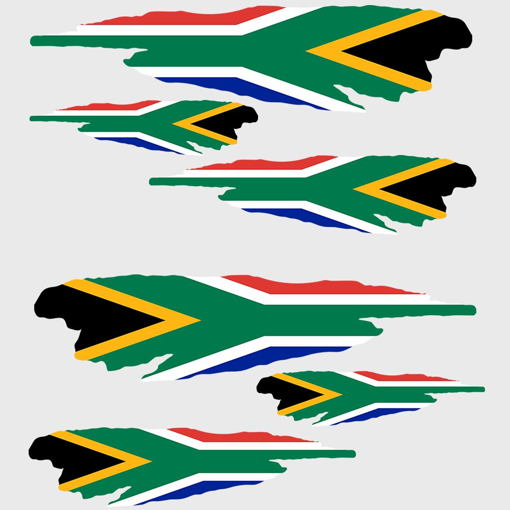 South Africa Flag - Sticker