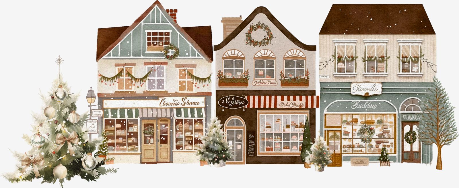 Christmas Village Sticker