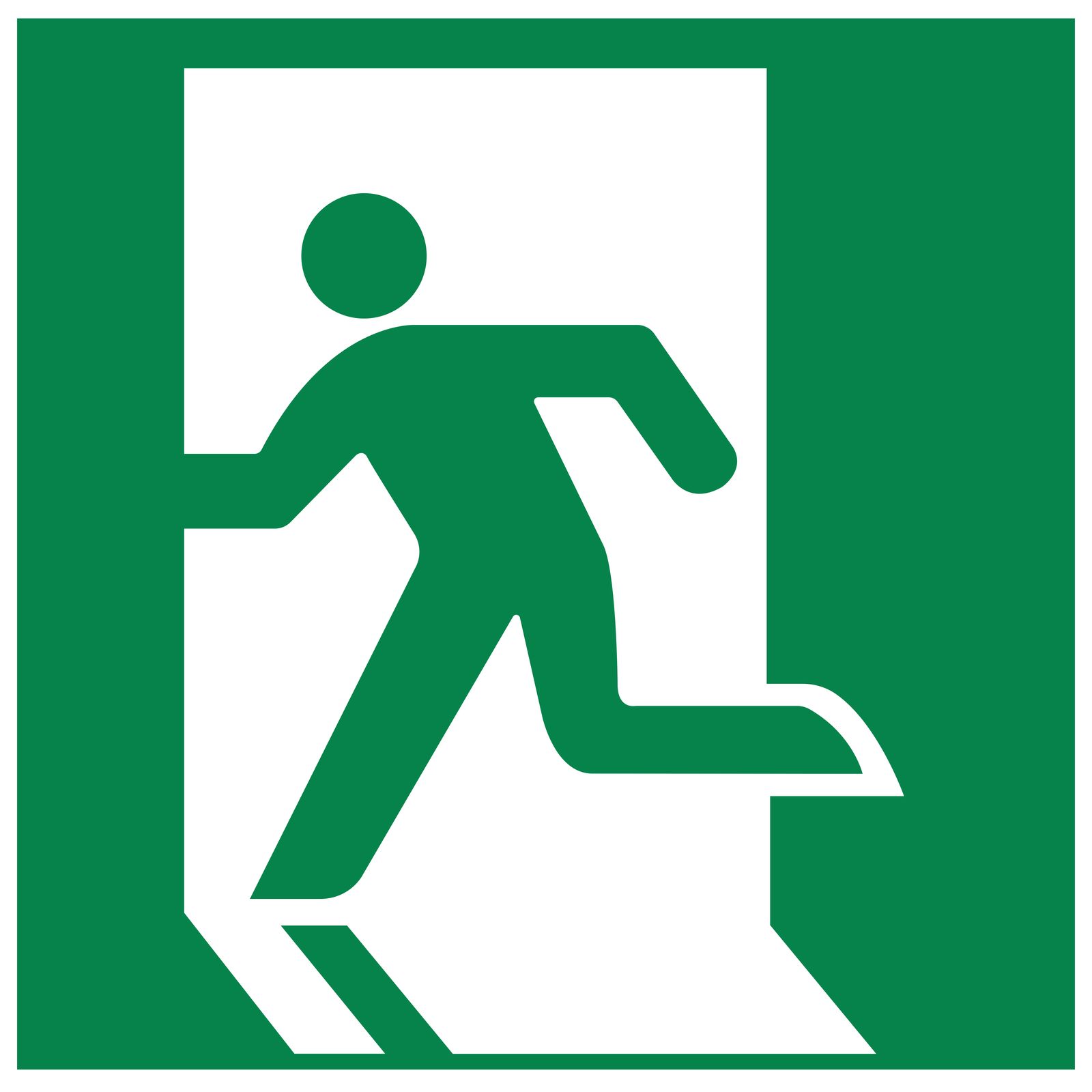 Sticker - Emergency Exit Sign