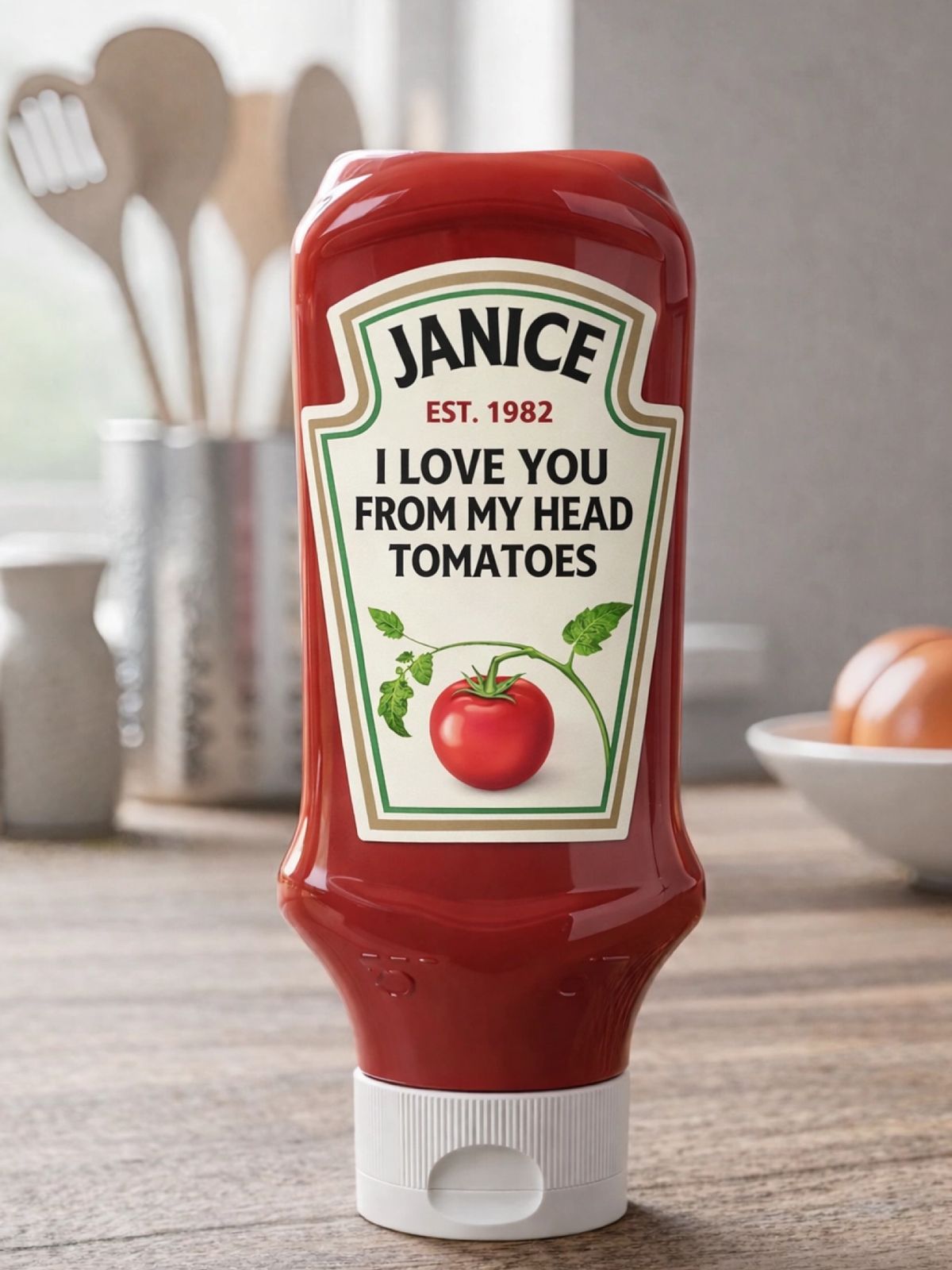 Personalised Label - Ketchup