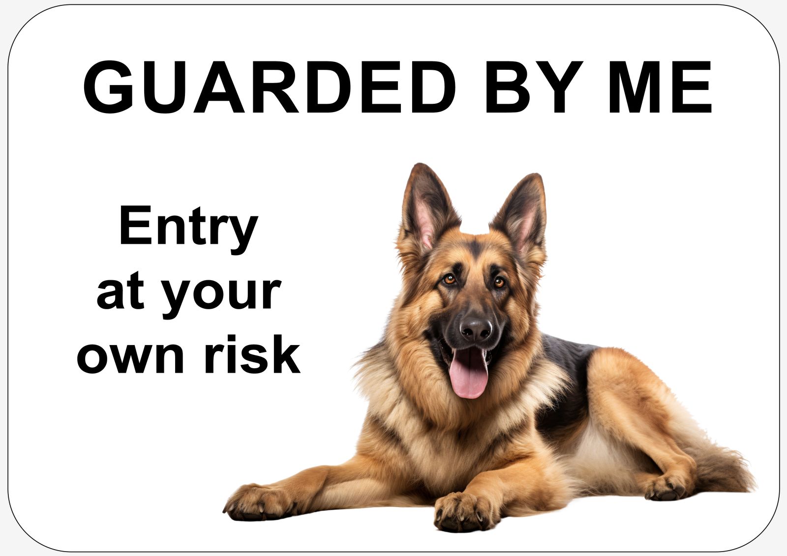 Sticker - Guarded By Me