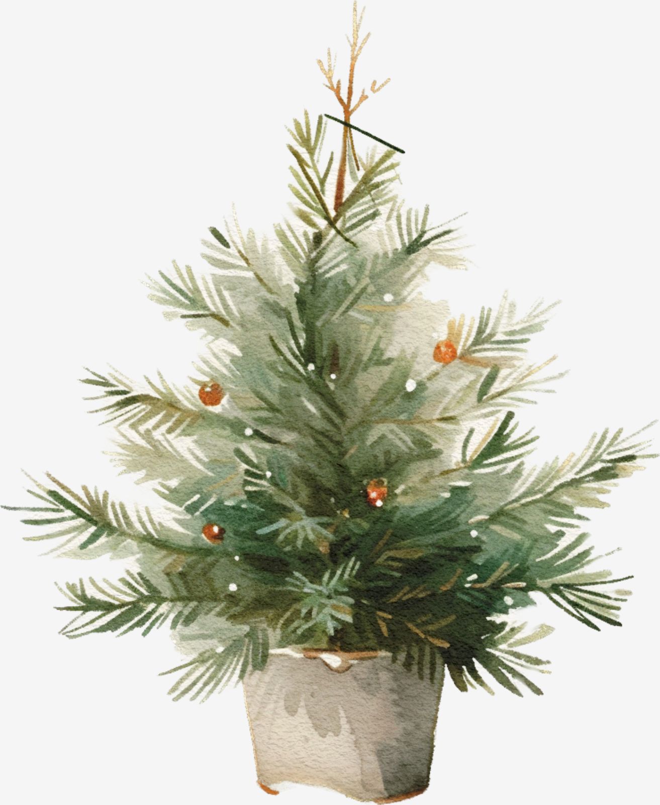 Christmas Tree Sticker