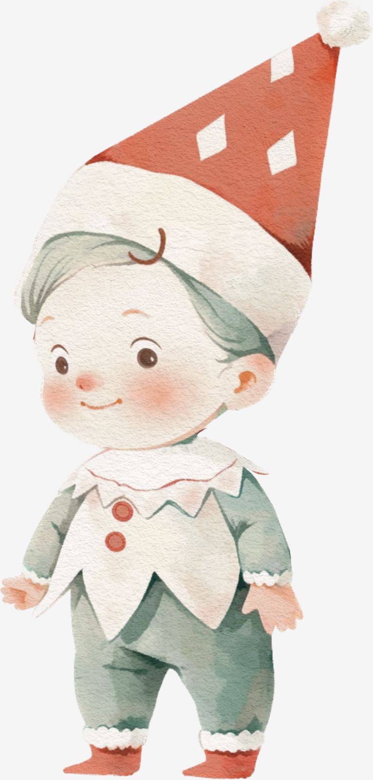 Cute Cartoon Kid Sticker