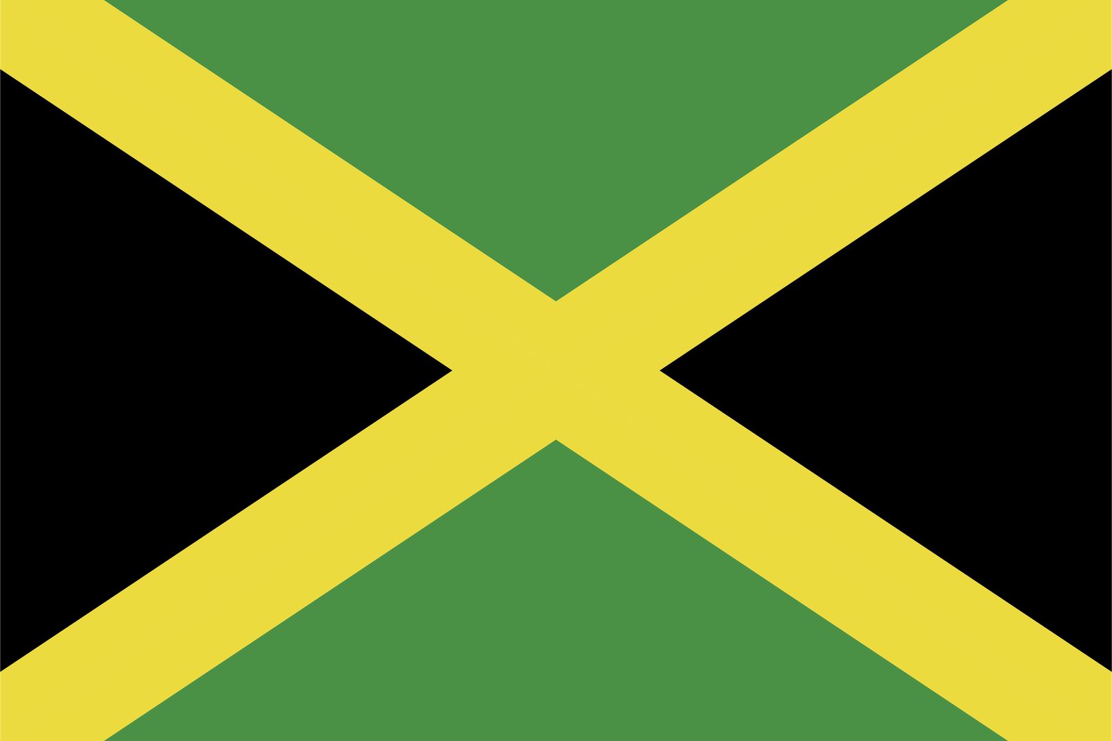Jamaica Flag - Sticker