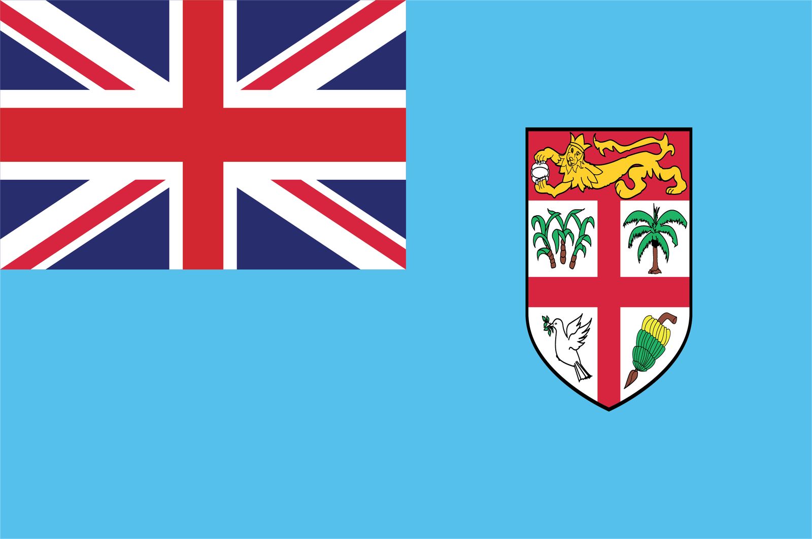 Fiji Flag - Sticker