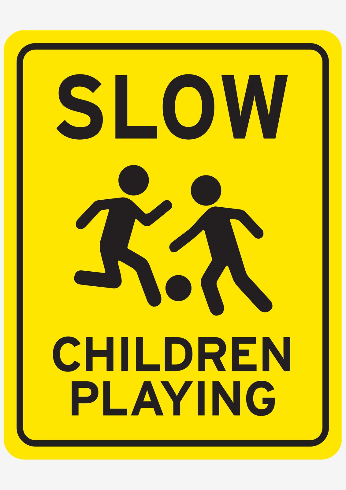 Sticker - Slow Children Playing