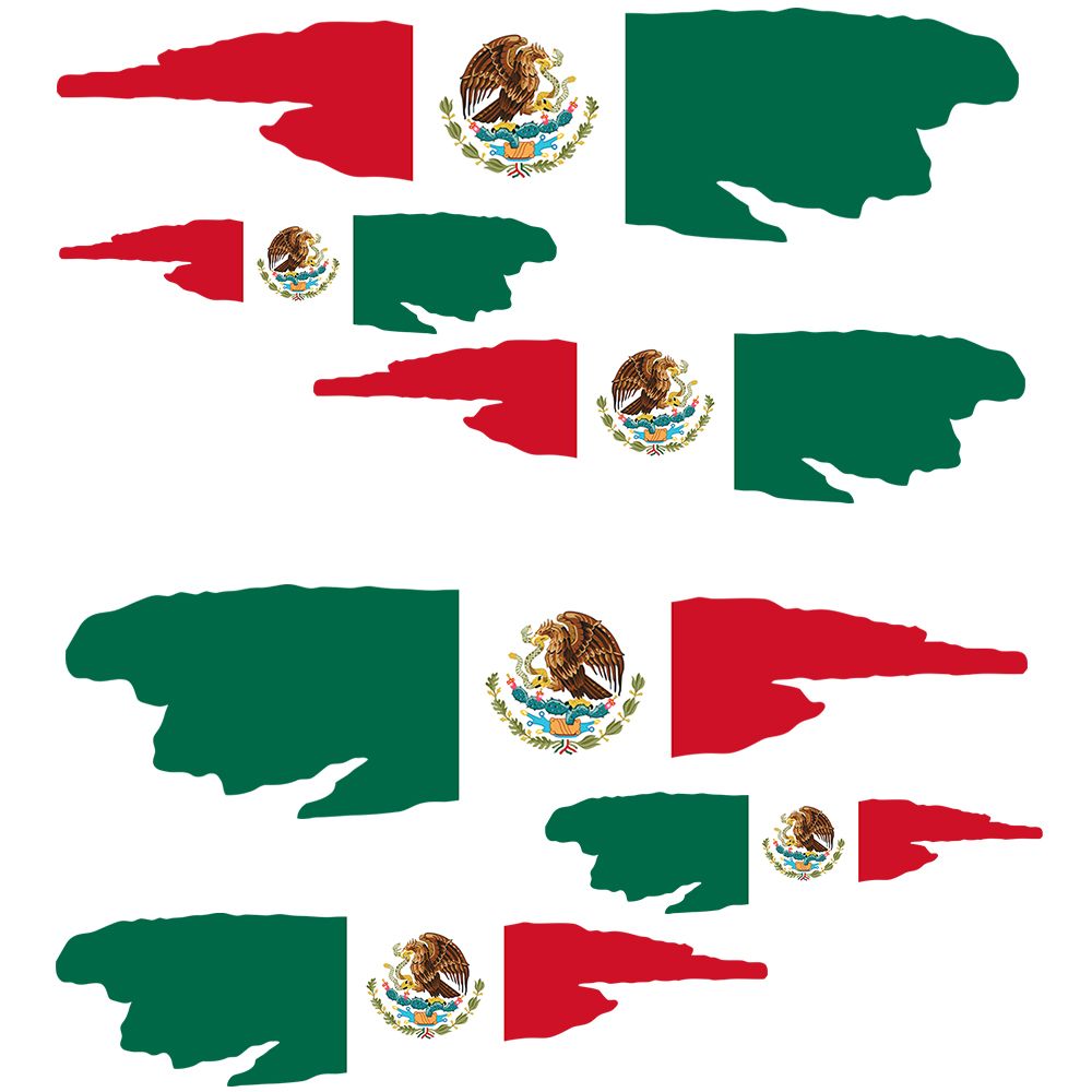 Mexico Flag - Sticker