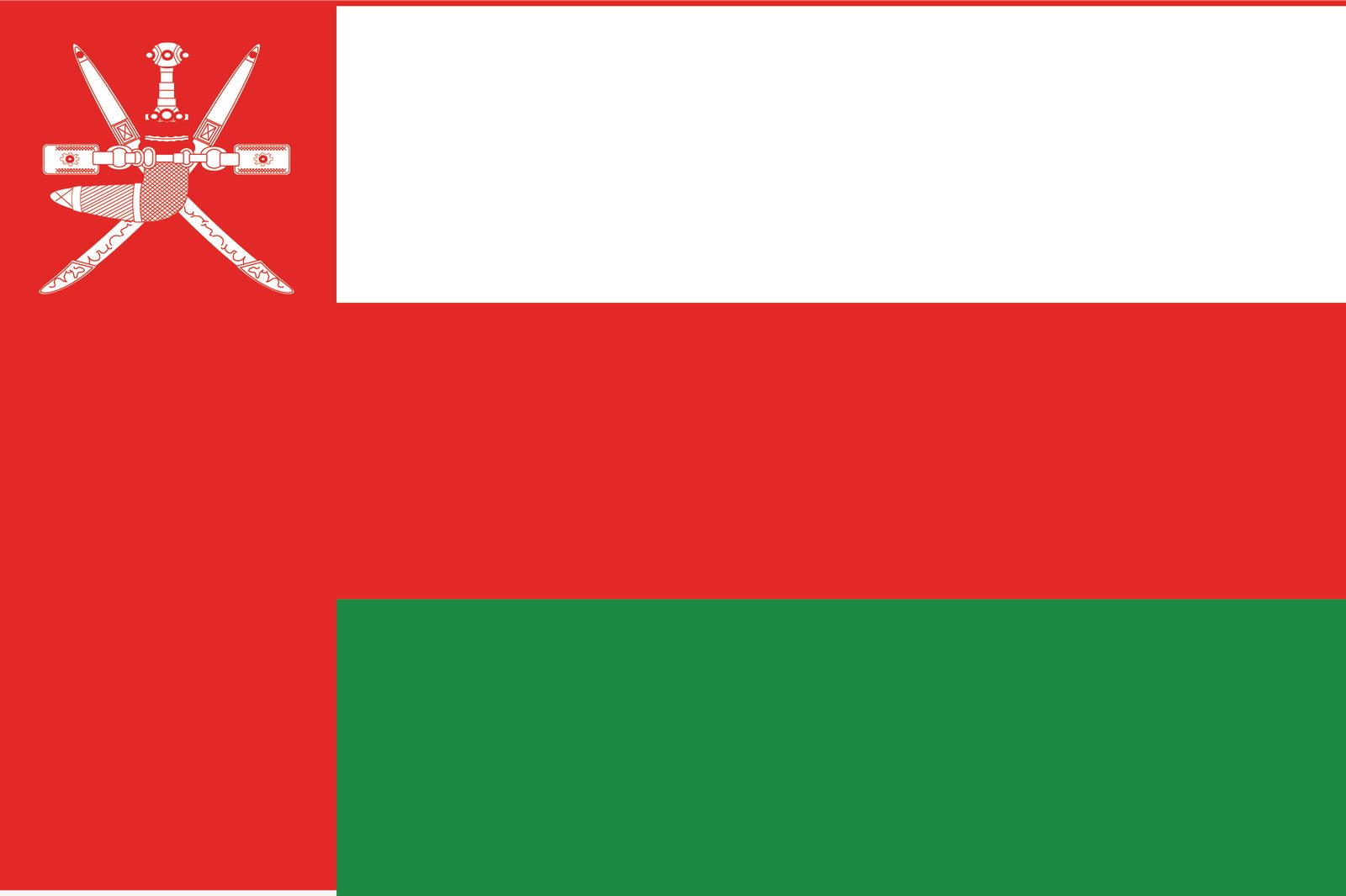 Oman Flag - Sticker