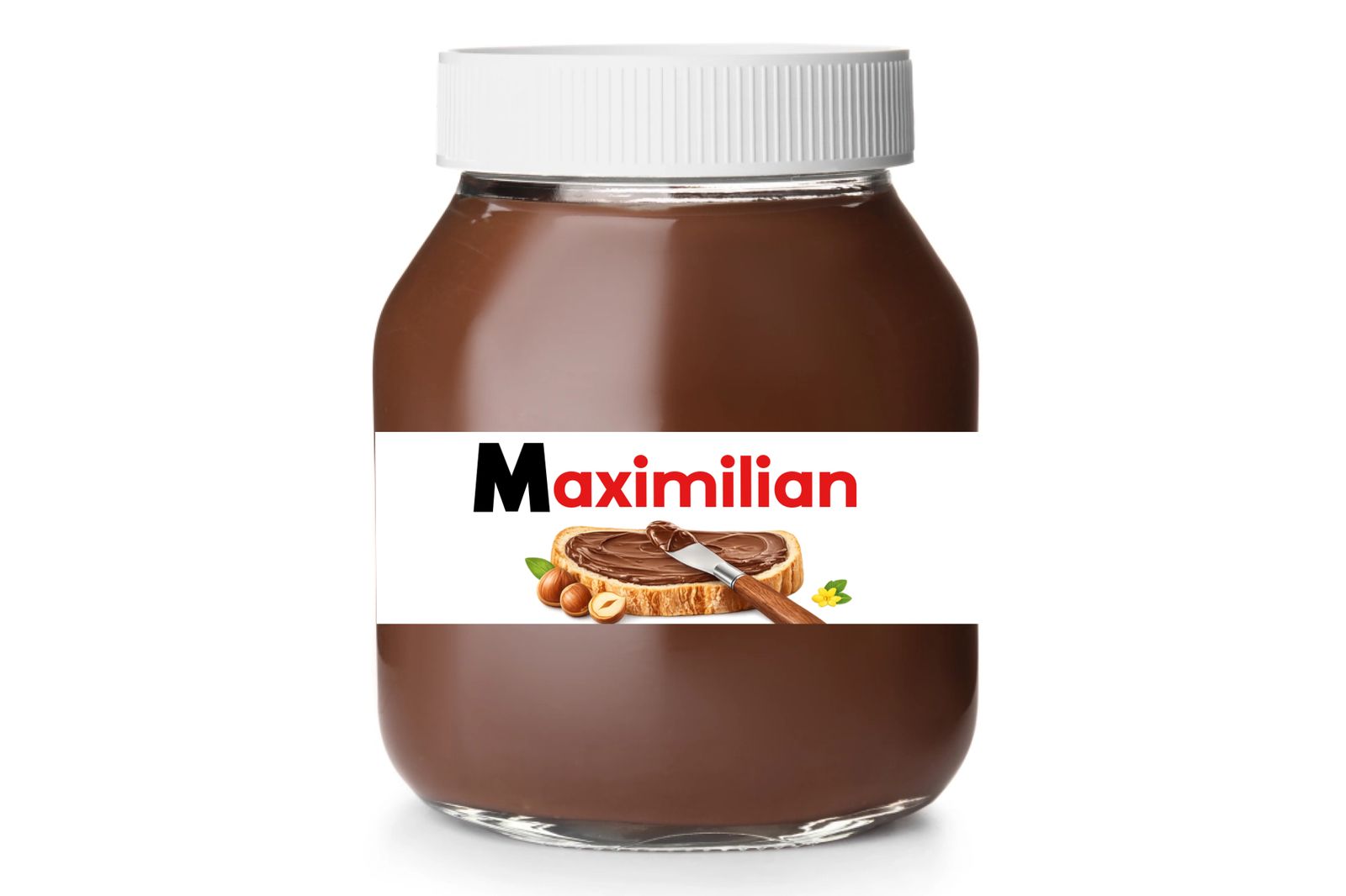Personalised Label - Nutella lover