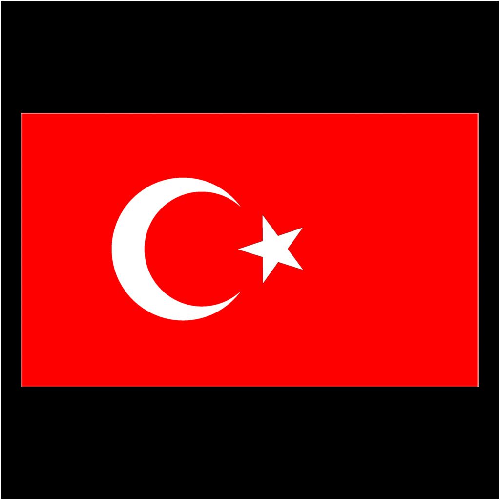 Sticker - Turkish Flag