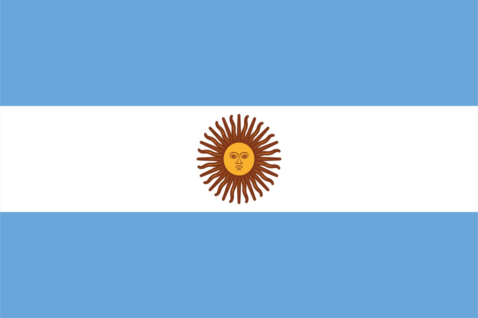 Argentina Flag - Sticker