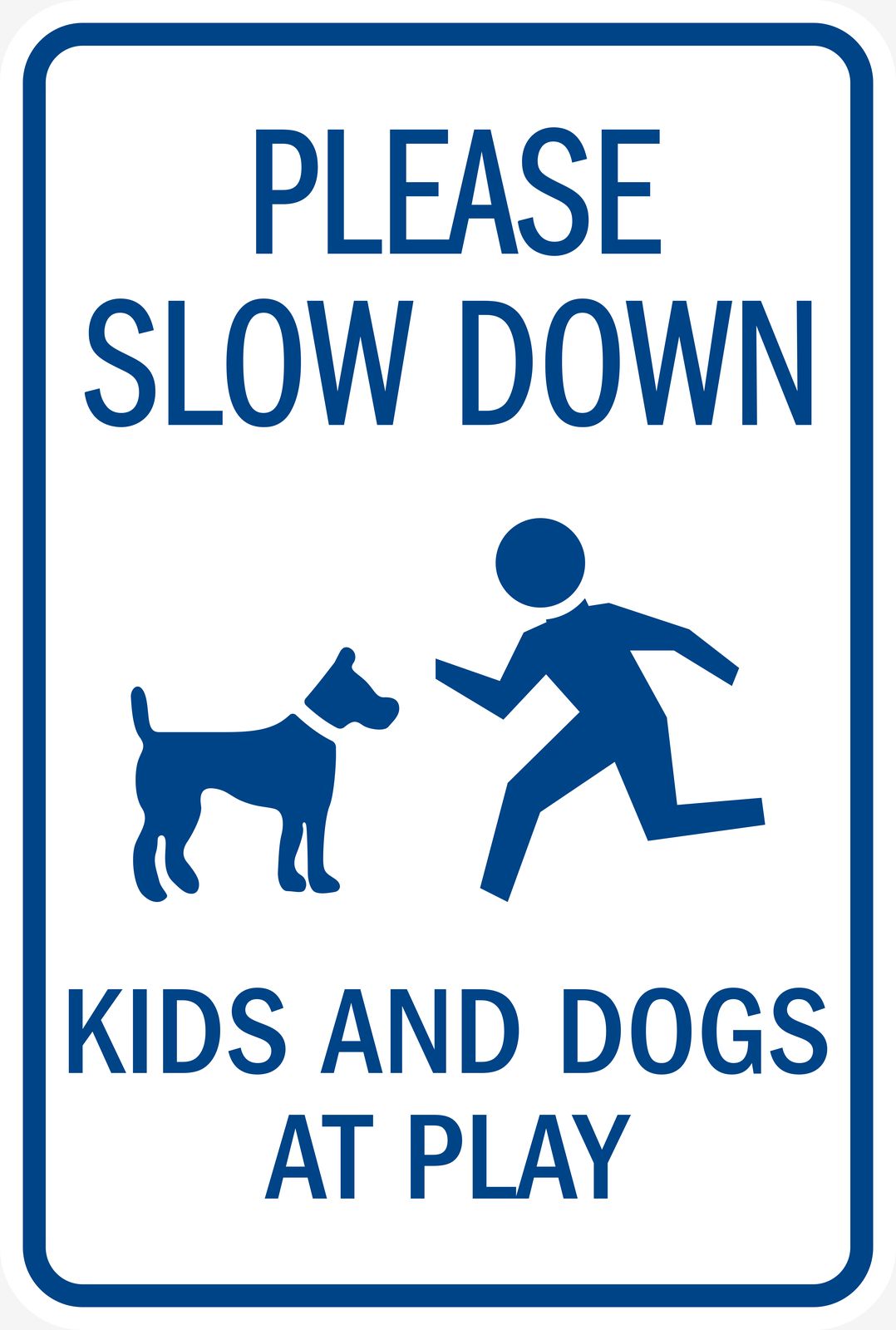 Sticker - Please Slow Down