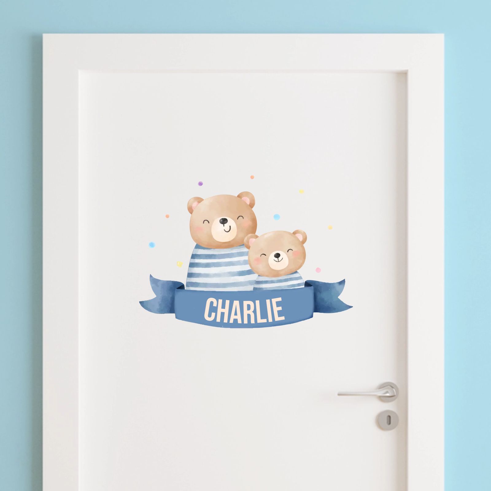 Door Sticker - Teddy Bears