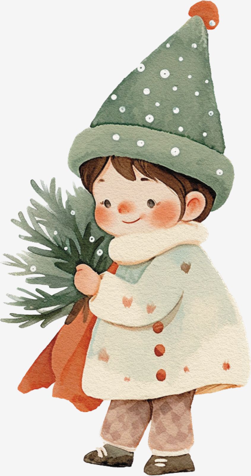 Festive Child Sticker